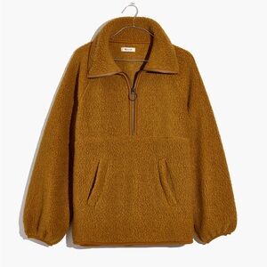 Madewell half zip polartec fleece